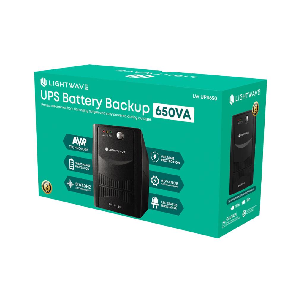 Lightwave UPS 650VA
