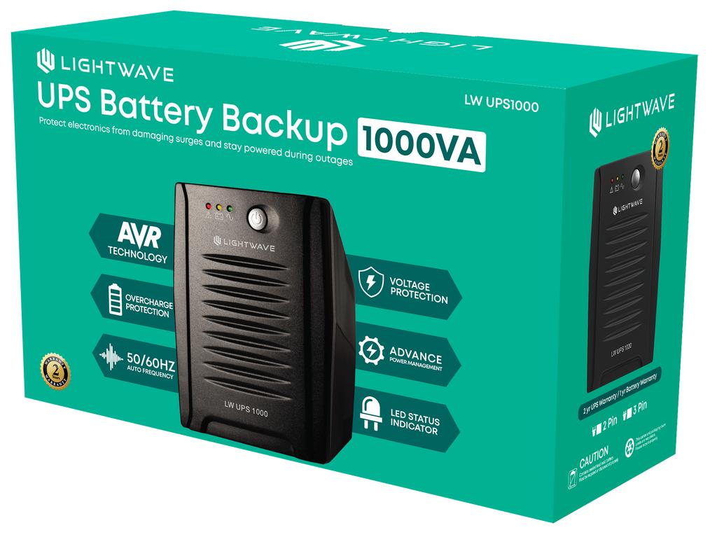 Lightwave UPS 1000va image 3