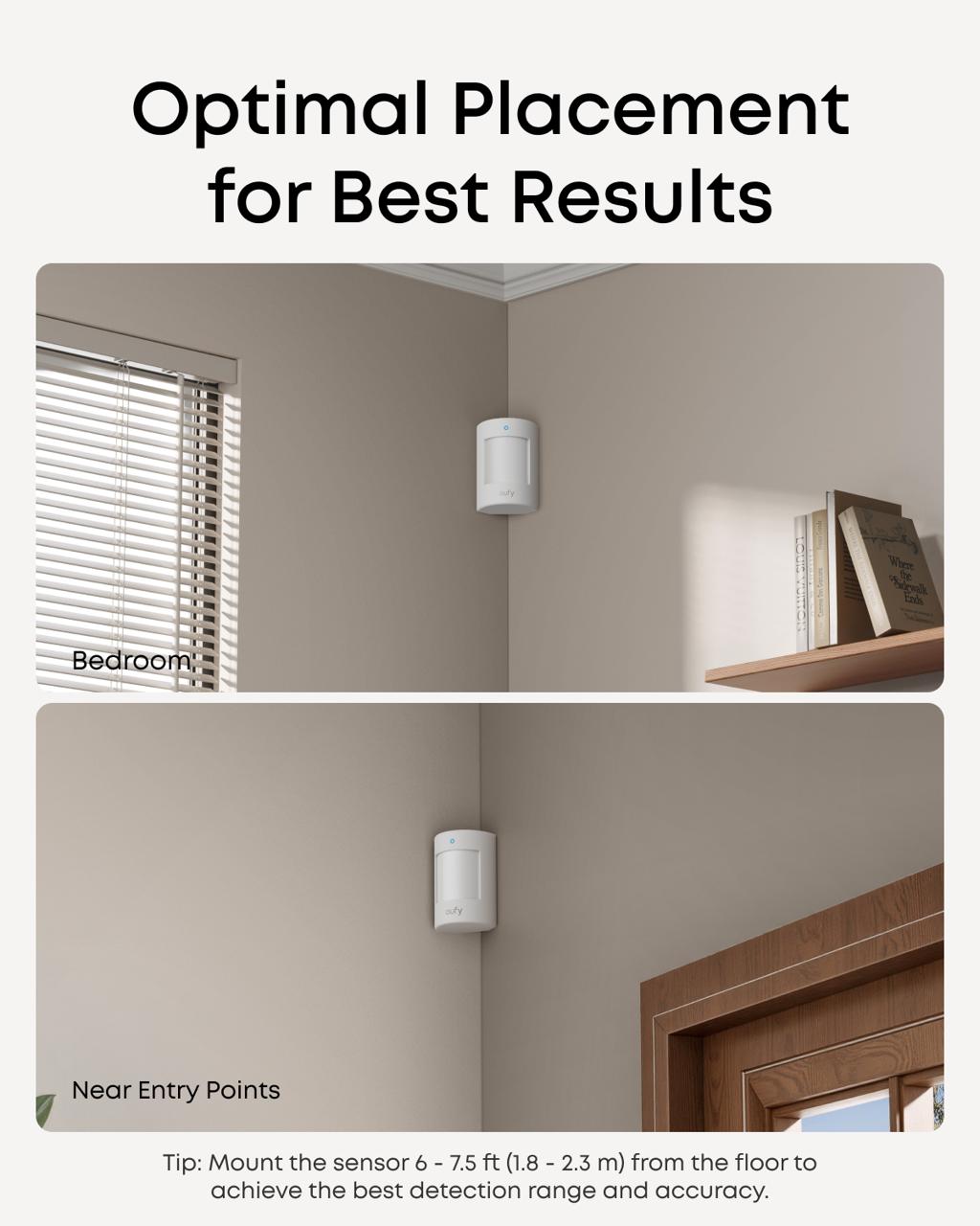 Eufy Motion Sensor — White image 3