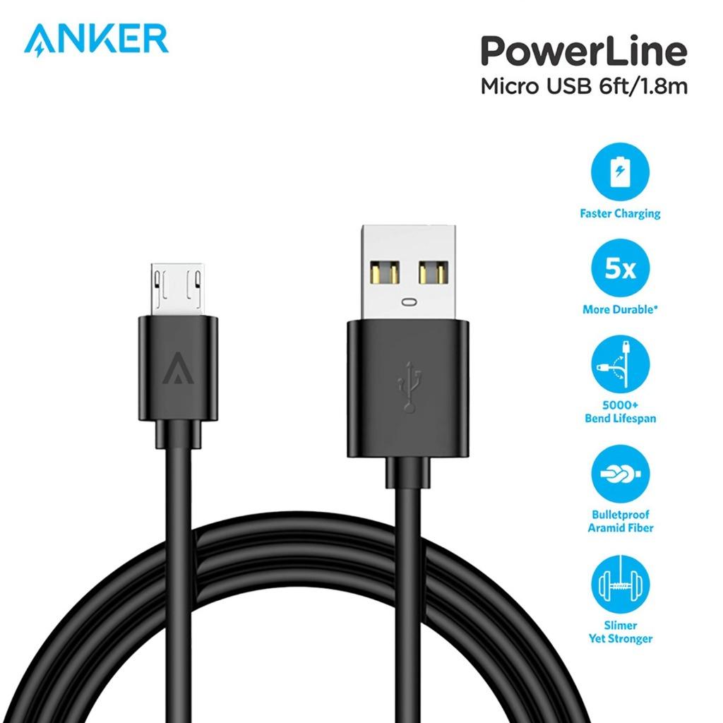 Anker PowerLine Micro USB Cable 6FT image 2