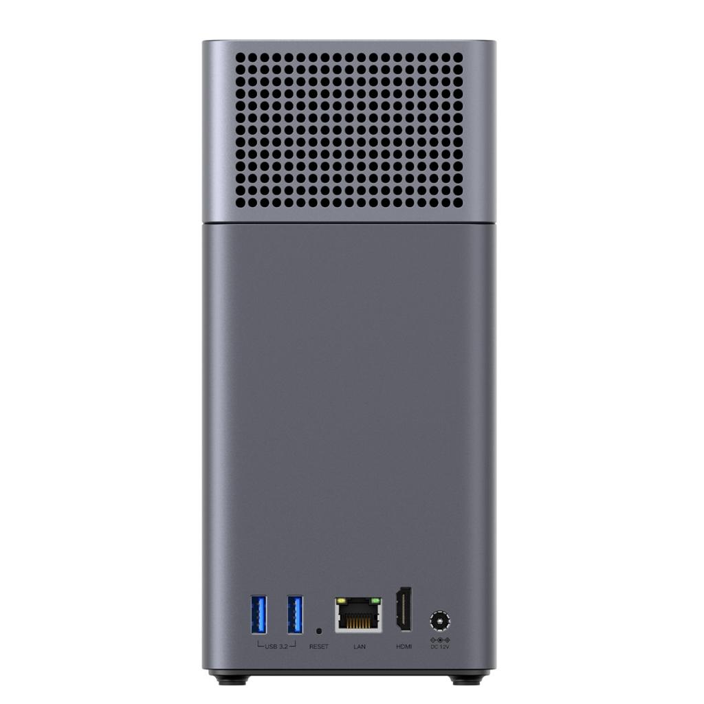 UGREEN DH2300 2-Bay Desktop NAS — 64TB Support, 4GB RAM, 1GbE, 4K HDMI