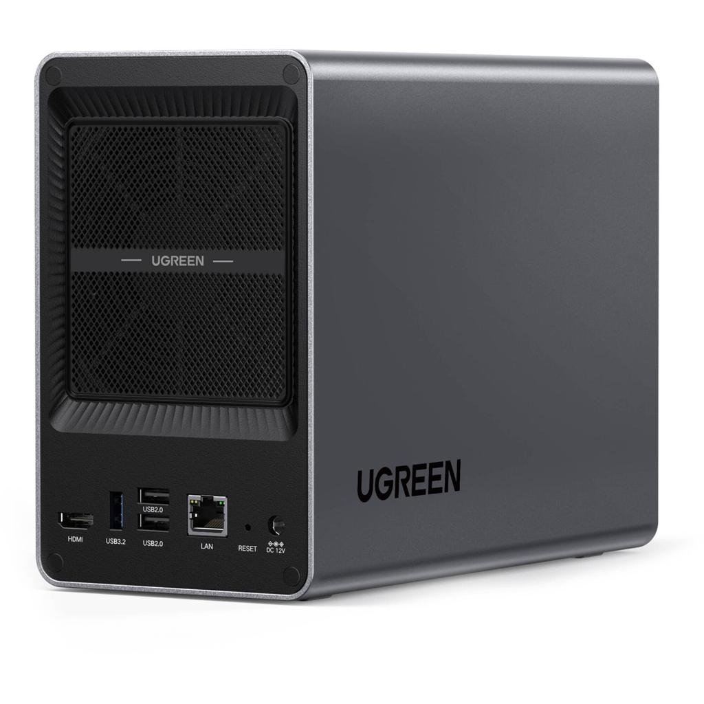 UGREEN CM670 DPXP2800 2-Bay Desktop NAS — Intel N100, 8GB DDR5, 2.5GbE