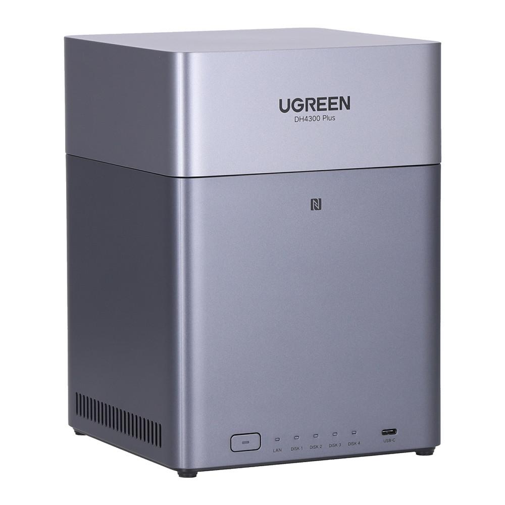 UGREEN DH4300 Plus 4-Bay Desktop NAS — 128TB, 8GB RAM, 2.5GbE, 4K HDMI image 4