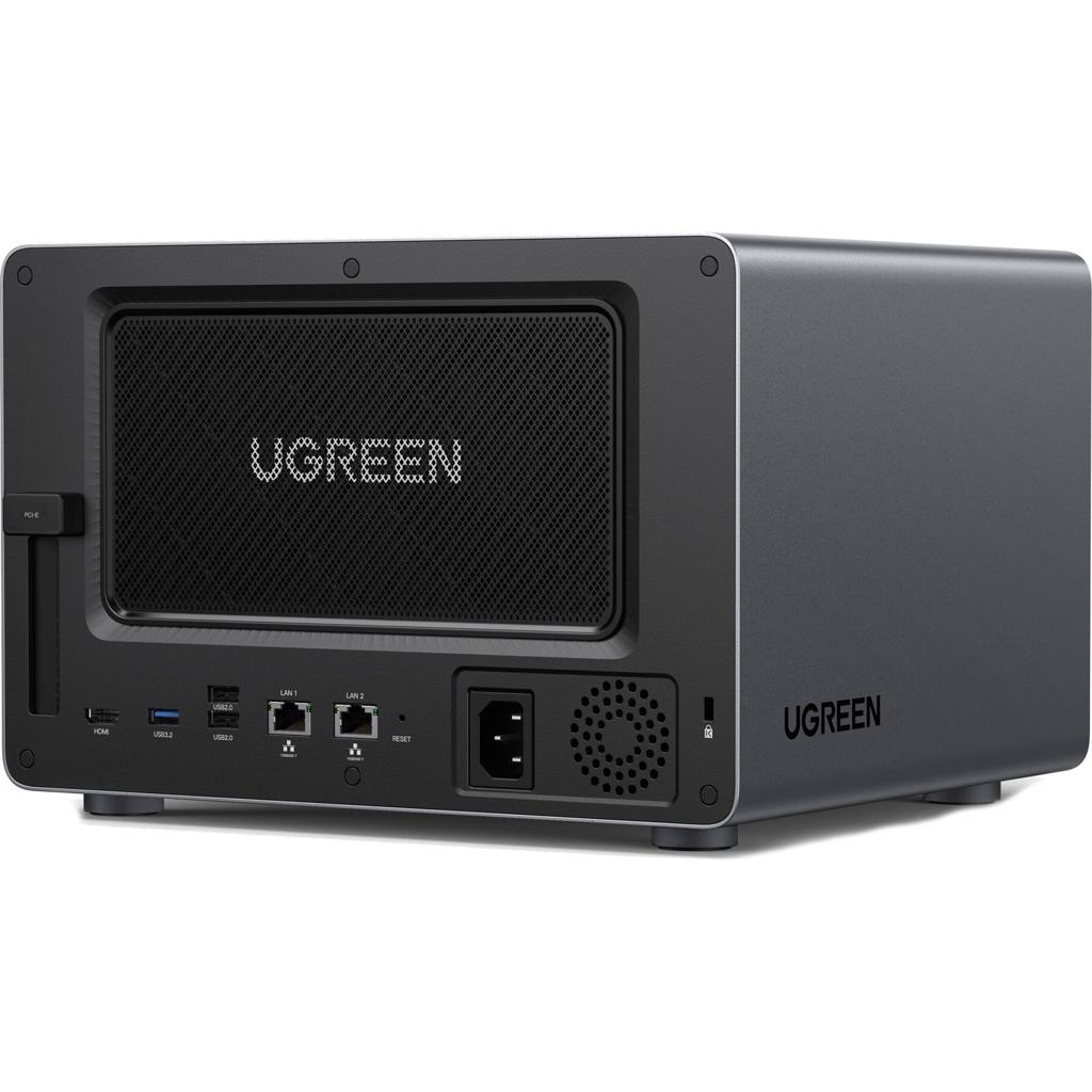 UGREEN CM752 DPXP6800 Pro 6-Bay High-Performance Desktop NAS — Intel 8505, 8GB DDR5, 160TB