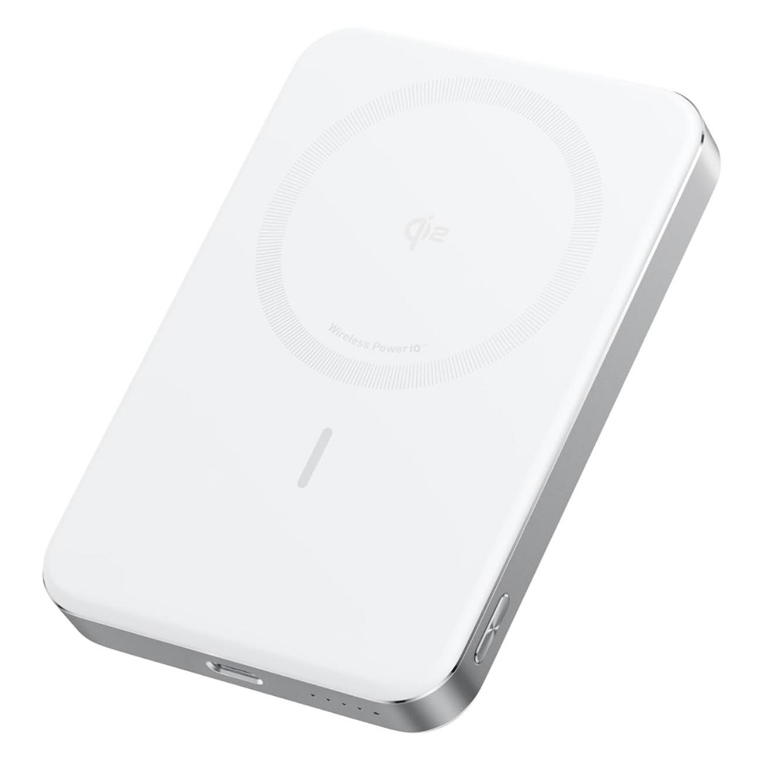 ANKER MAGGO POWER BANK (10K, MAGNETIC WIRELESS) WHITE