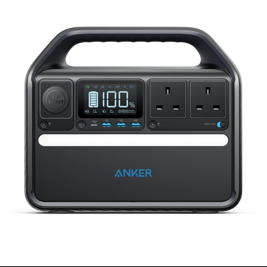 ANKER 535 PORTABLE POWER STATION (POWERHOUSE 512WH) BLACK